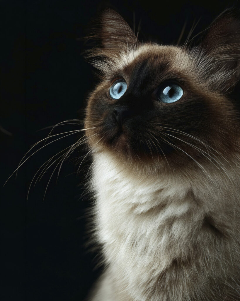 猫のメモリアルコラージュの元画像（UJWORKS）